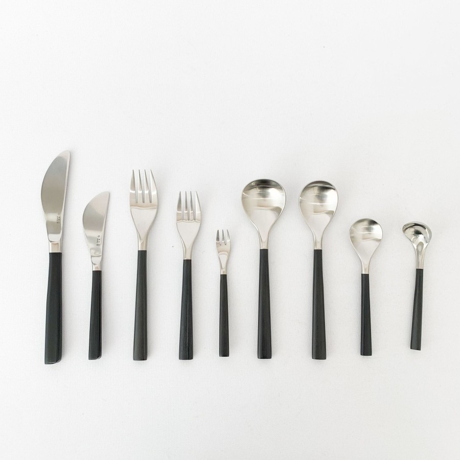 Kitchen & Dining SAIKAI (Others) | Sori Yanagi Stainless Steel And Birch Wood Handle Flatware