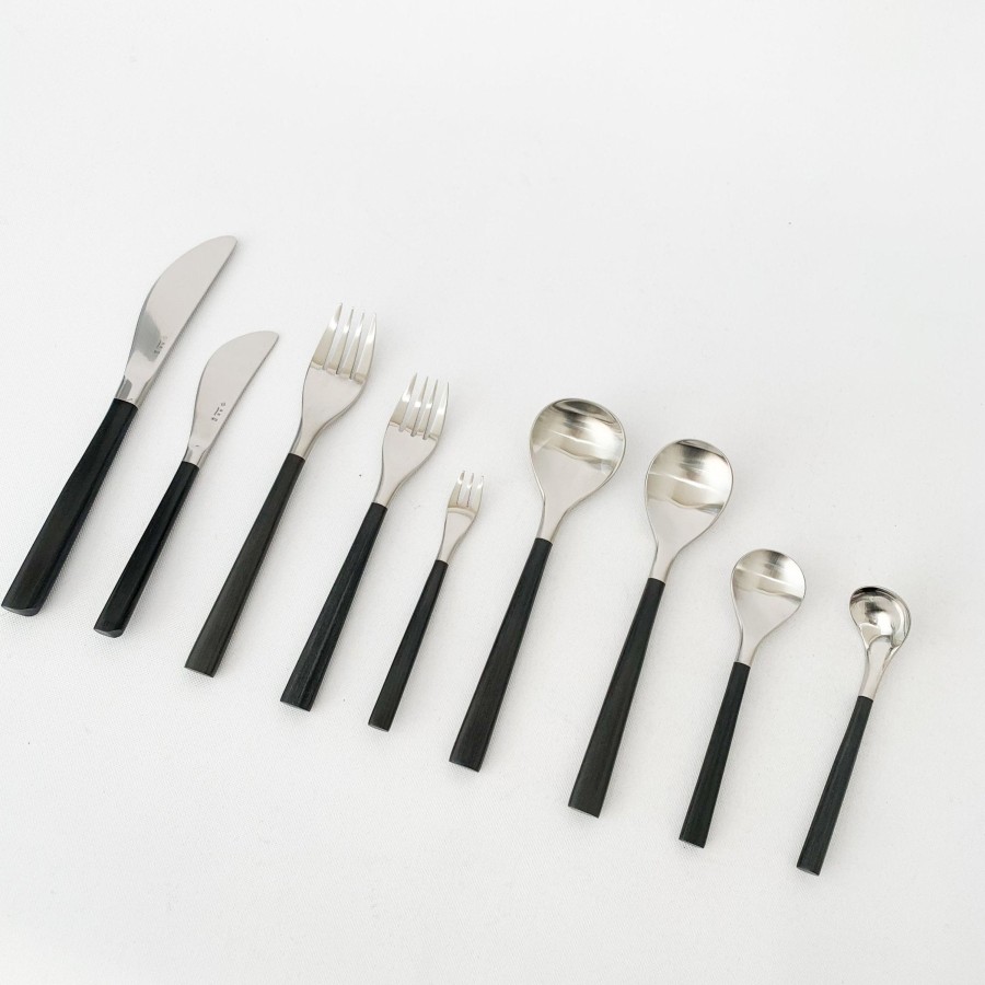 Kitchen & Dining SAIKAI (Others) | Sori Yanagi Stainless Steel And Birch Wood Handle Flatware