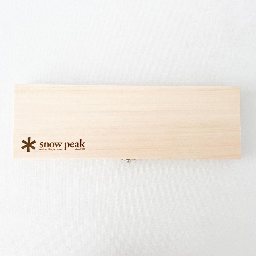 Kitchen & Dining Snow Peak | Snow Peak Cutting Board & Knife Set (L)