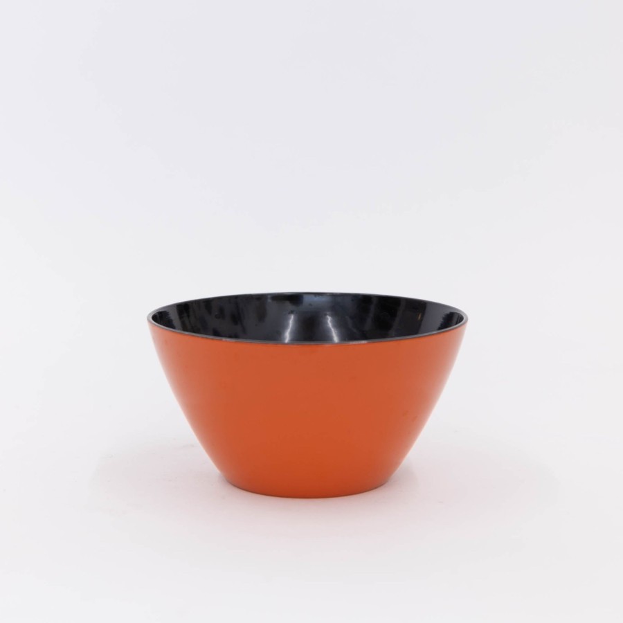 Vintage & Art Tortoise-Unknown, Japan | 107 60'S, Bowl Small - Vermillion