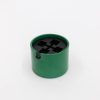 Vintage & Art Tortoise-Unknown, Japan | 112 60'S, Plastic Ashtray With Cast Iron Lid - Green