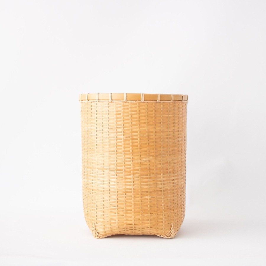 Living TORTOISE-yellow paper Kosuga | Kosuga Waste Basket