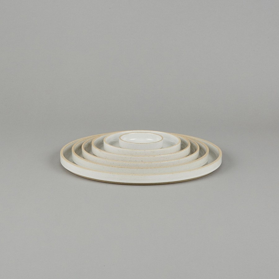 Hasami Porcelain SAIKAI (Hasami) | Hpm001 - Plate / Lid Gloss Gray O 3.3/8"