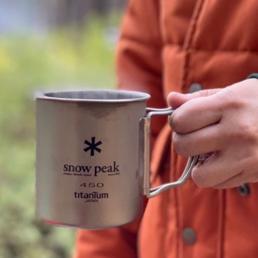 Living Snow Peak | Snow Peak Stainless Double Wall 450 Mug