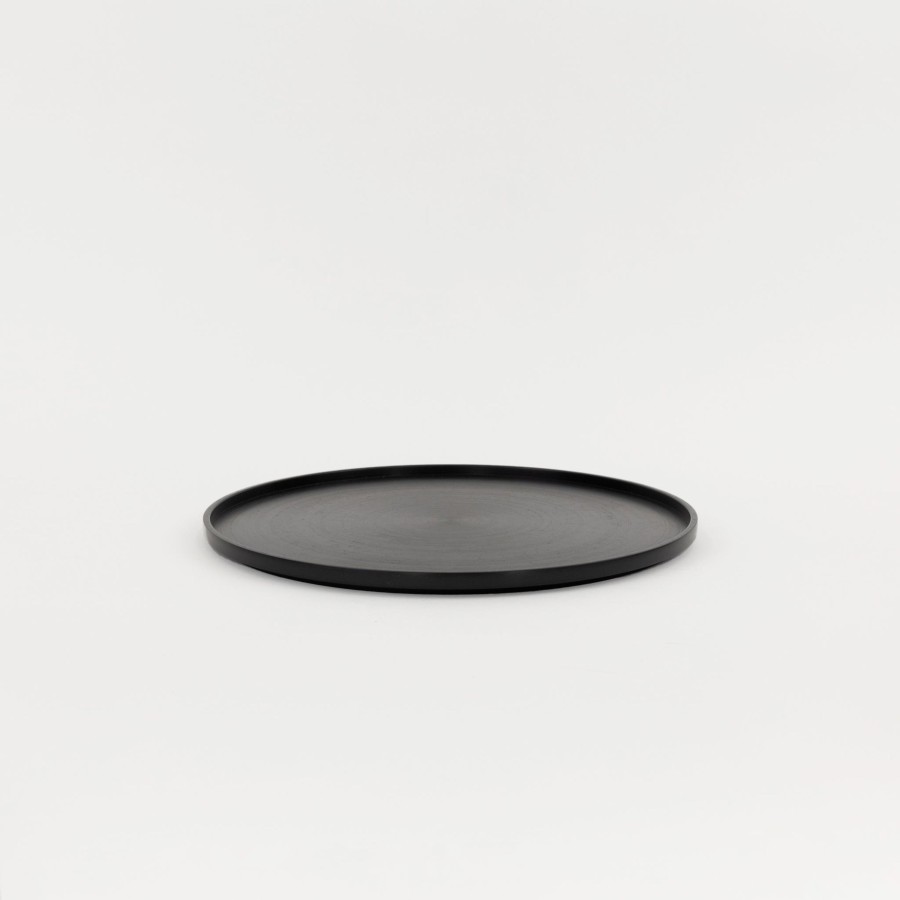 Hasami Porcelain SAIKAI (Hasami) | Hrs126 - Tray / Lid Black O 10"