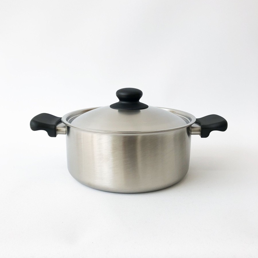 Kitchen & Dining SAIKAI (Others) | Sori Yanagi 8.75" Stainless Steel Shallow Pot