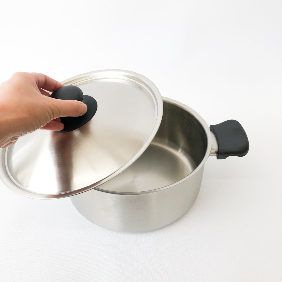 Kitchen & Dining SAIKAI (Others) | Sori Yanagi 8.75" Stainless Steel Shallow Pot