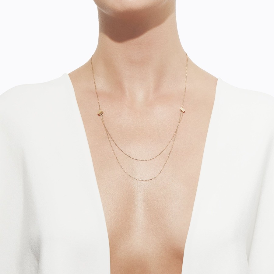 Accessories Tortoise-Shihara | Shihara Cube Necklace 01