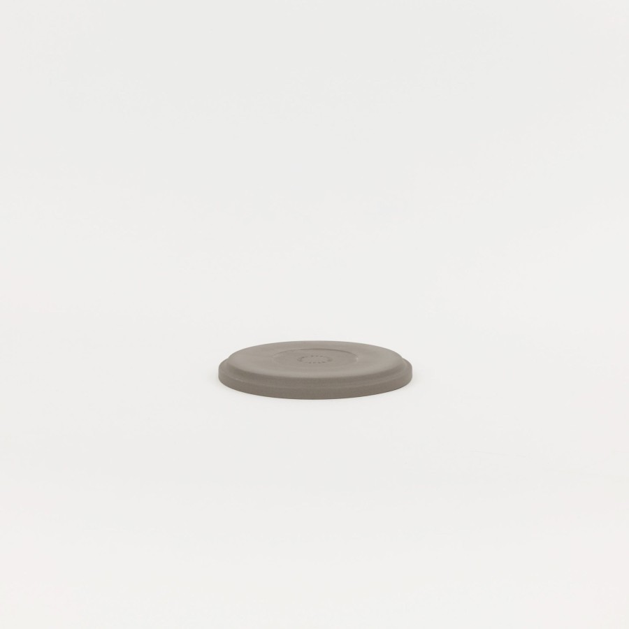 Hasami Porcelain SAIKAI (Hasami) | Haw102 - Plate / Lid Ash White O 5.5/8"