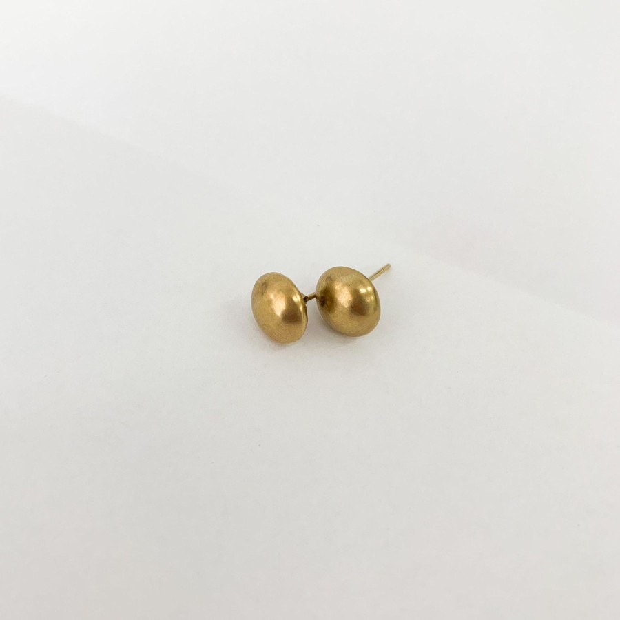 Accessories Black Barc | Black Barc Kino Stud Earrings 14Kyg