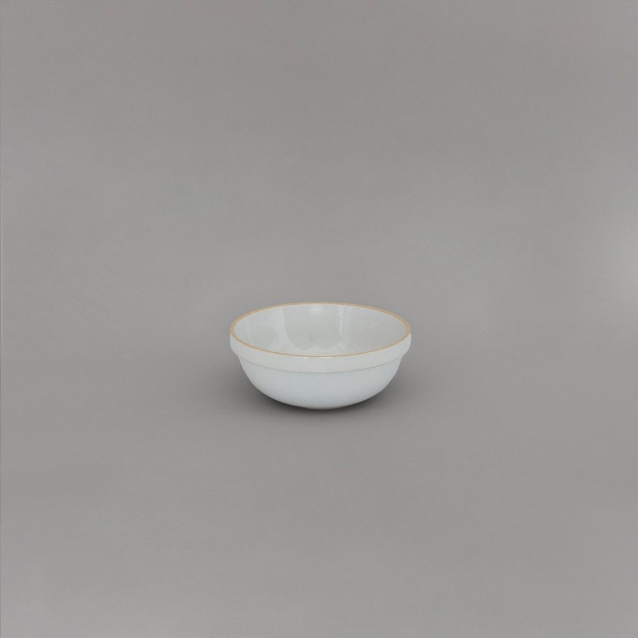 Hasami Porcelain SAIKAI (Hasami) | Hpm049 - Mid-Deep Round Bowl Gloss Gray O 7.3/8"