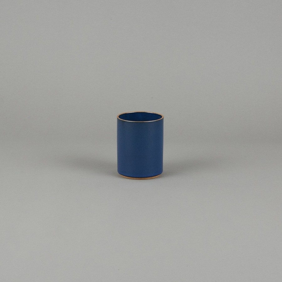 Hasami Porcelain SAIKAI (discontinued) | Hpk044 - Planter Gloss Blue O 3.3/8"