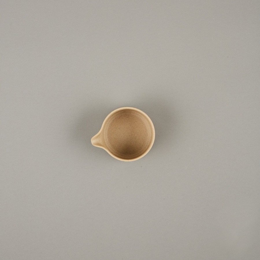 Hasami Porcelain SAIKAI (Hasami) | Hpm028 - Creamer Gloss Gray O 3.3/8"