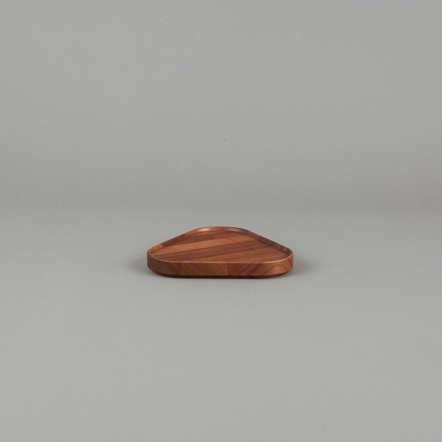 Hasami Porcelain SAIKAI (Hasami) | Hpwn036 - Tray / Lid Walnut 6.1/4" X 6.3/4"