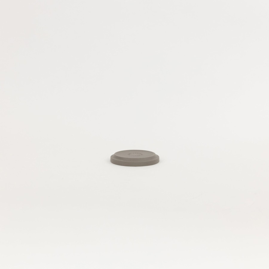 Hasami Porcelain SAIKAI (Hasami) | Hdg101 - Plate / Lid Dark Gray O 3.3/8"