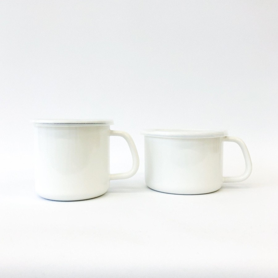 Kitchen & Dining SAIKAI (Others) | Noda Horo Enamel Containers W/ Handle