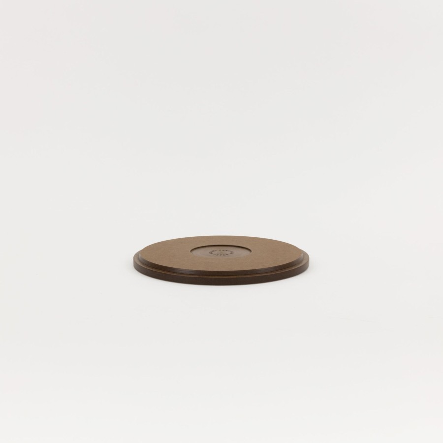 Hasami Porcelain SAIKAI (Hasami) | Hrn124 - Tray / Lid Dark Brown O 7.3/8"