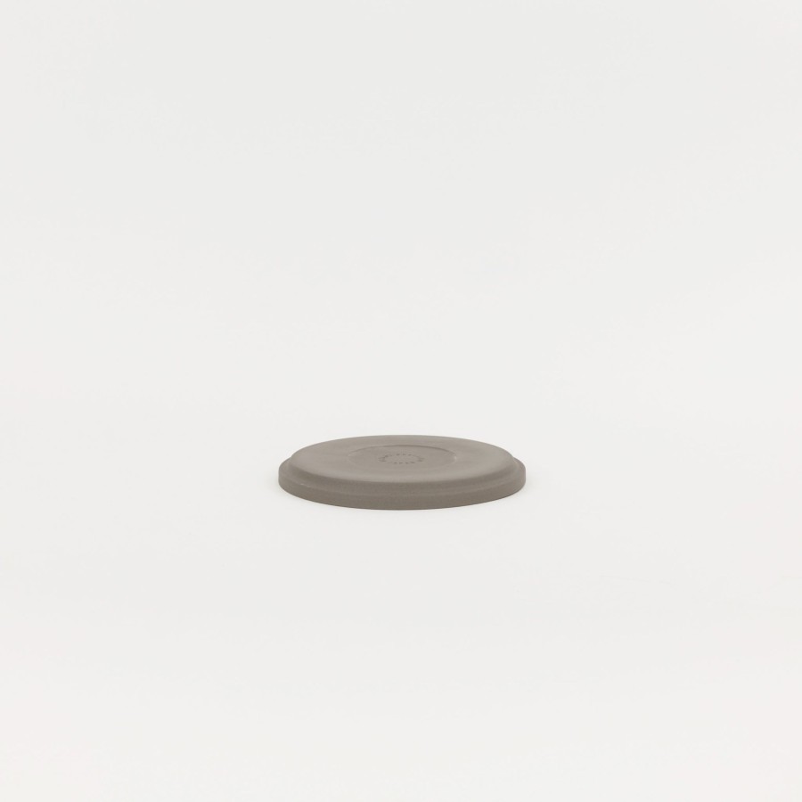 Hasami Porcelain SAIKAI (Hasami) | Hdg102 - Plate / Lid Dark Gray O 5.5/8"