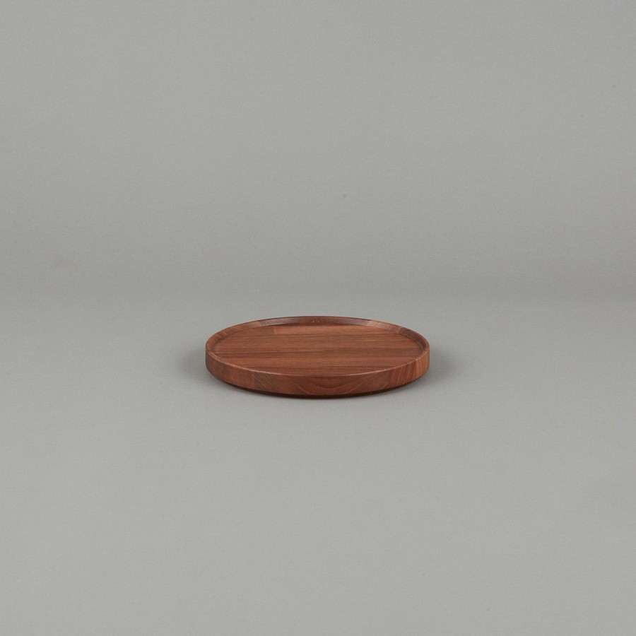 Hasami Porcelain SAIKAI (Hasami) | Hpwn024 - Tray / Lid Walnut O 7.3/8"