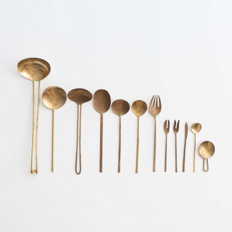 Kitchen & Dining TORTOISE-yellow paper Lue Brass | Lue Brass Flatware