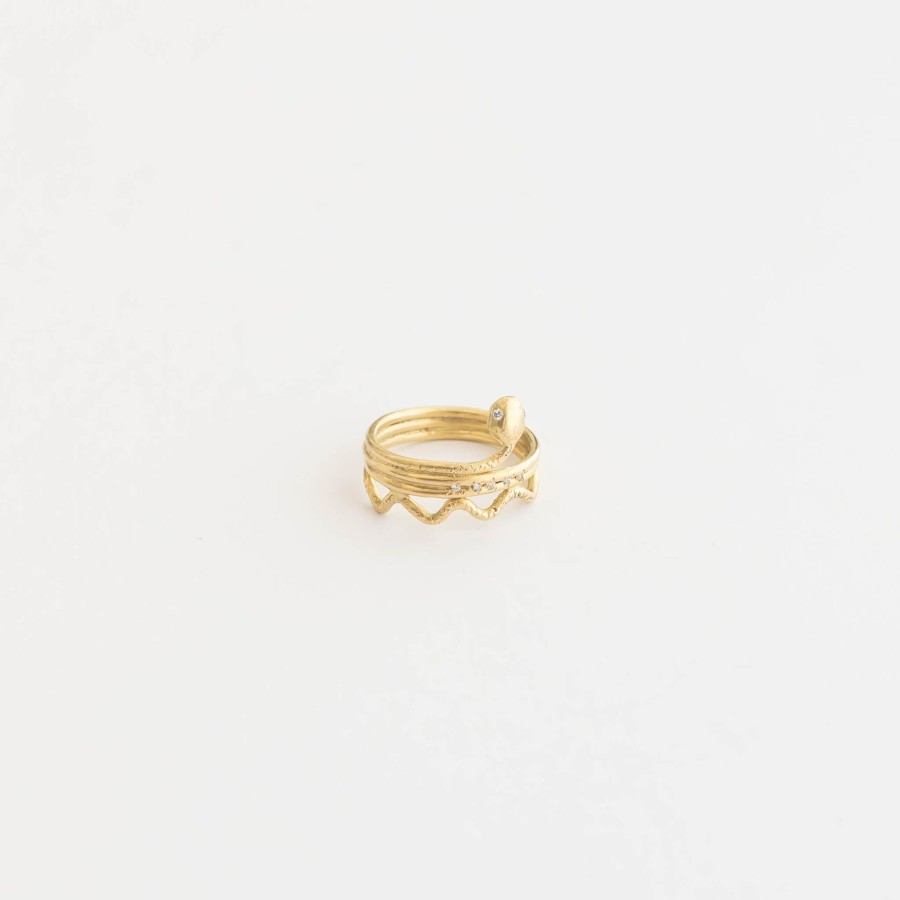 Accessories Black Barc | Black Barc 'Hebi' Ring No. 7