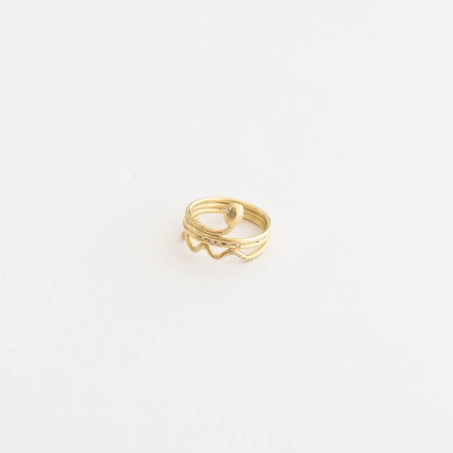 Accessories Black Barc | Black Barc 'Hebi' Ring No. 7