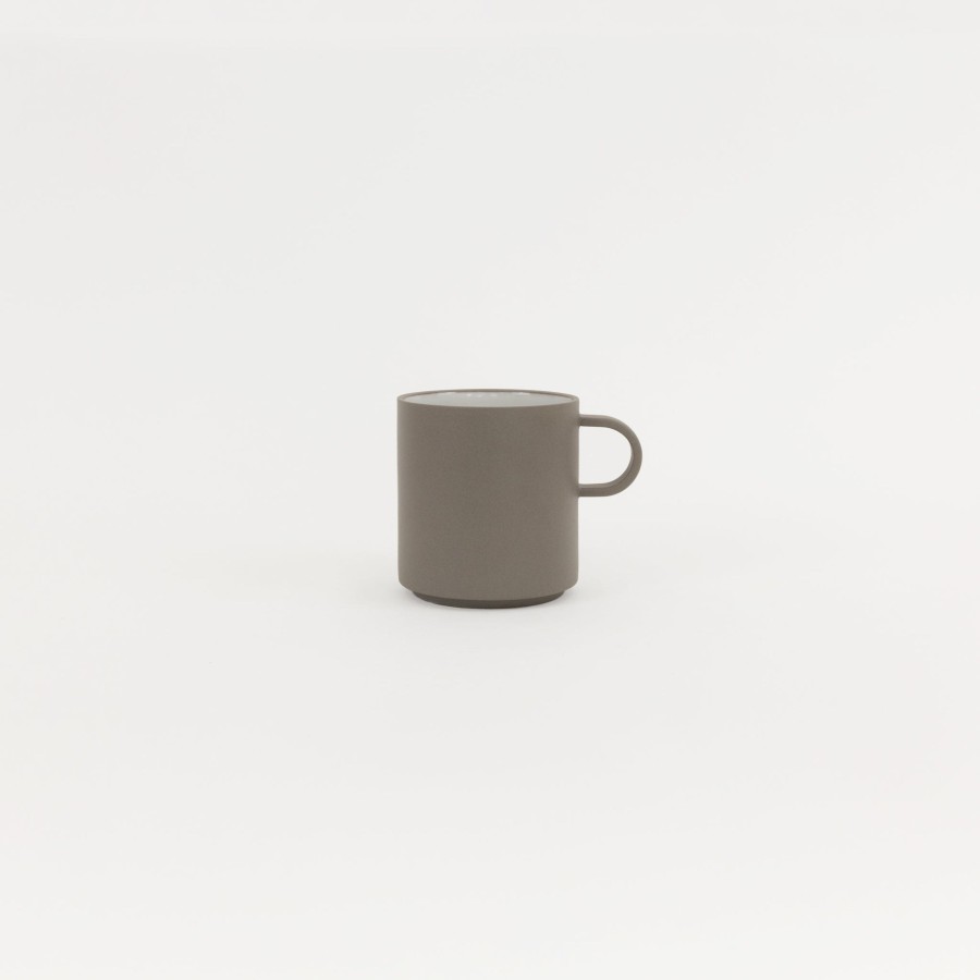 Hasami Porcelain SAIKAI (Hasami) | Haw120 - Mug Ash White Medium O 3.3/8"