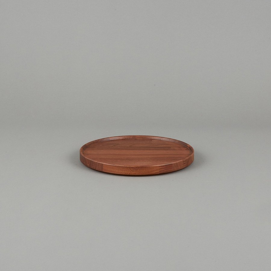 Hasami Porcelain SAIKAI (Hasami) | Hpwn025 - Tray / Lid Walnut O 8.5/8"