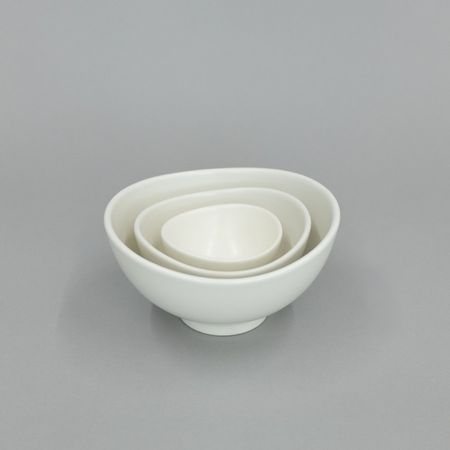 Kitchen & Dining SAIKAI (special order) | Ceramic Japan Infinity Bowls - White