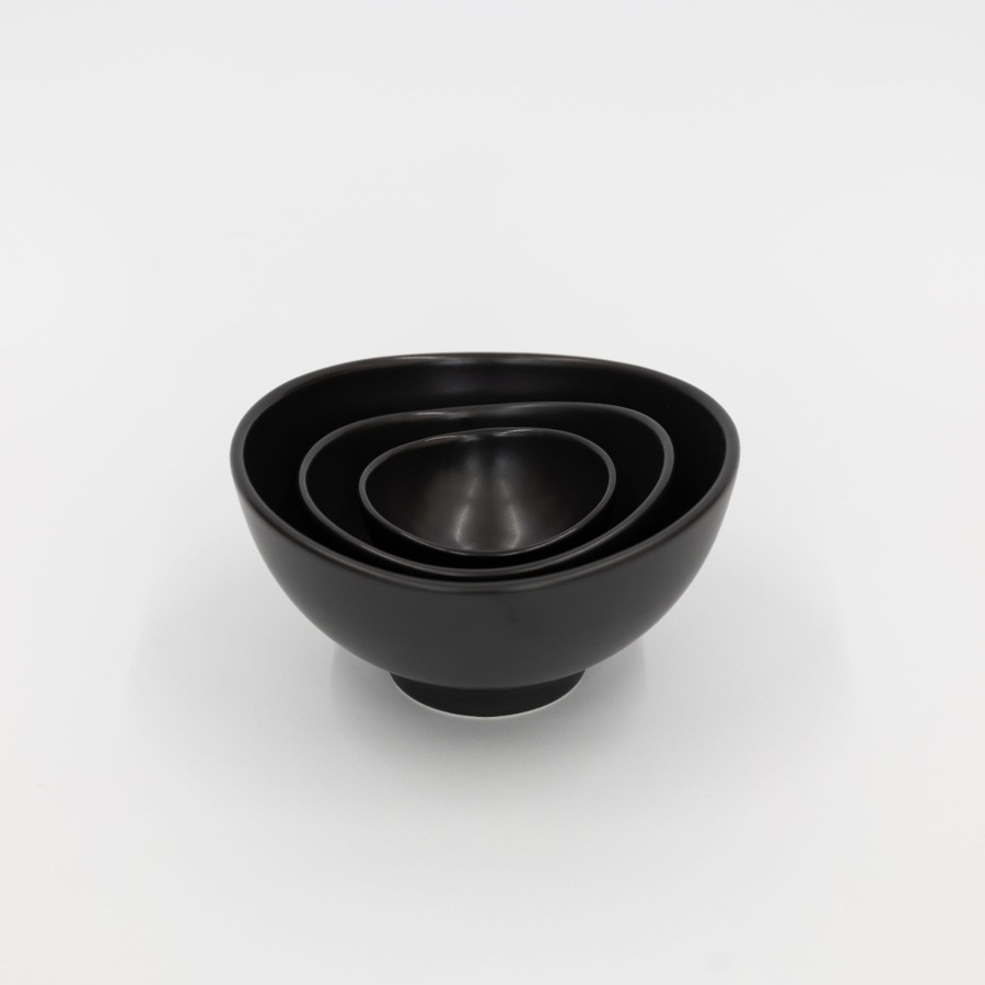 Kitchen & Dining SAIKAI (special order) | Ceramic Japan Infinity Bowls - Black