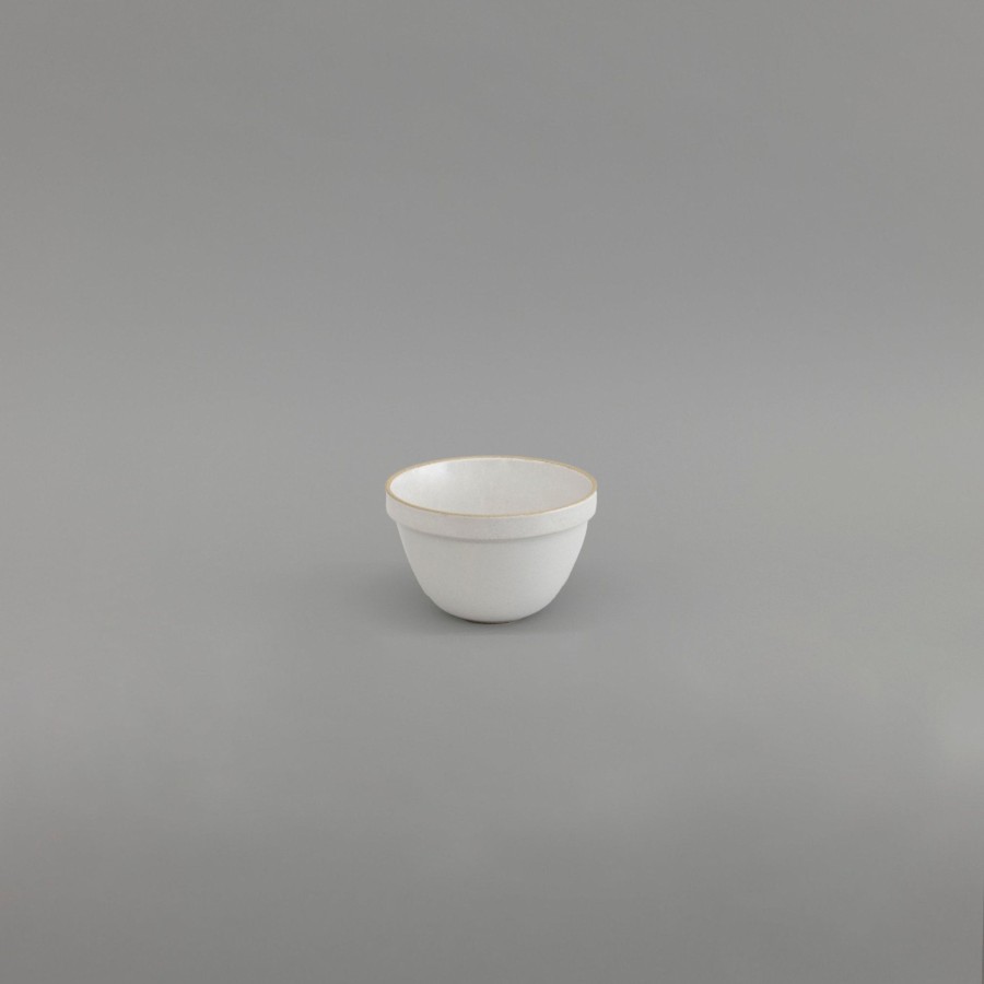 Hasami Porcelain SAIKAI (Hasami) | Hpm046 - Deep Round Bowl Gloss Gray Small O 5.5/8"