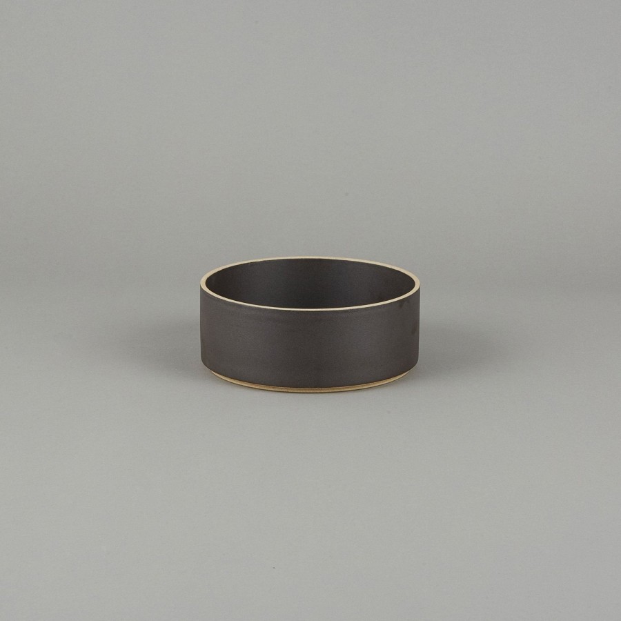 Hasami Porcelain SAIKAI (Hasami) | Hpb015 - Bowl Tall Black O 7.3/8"