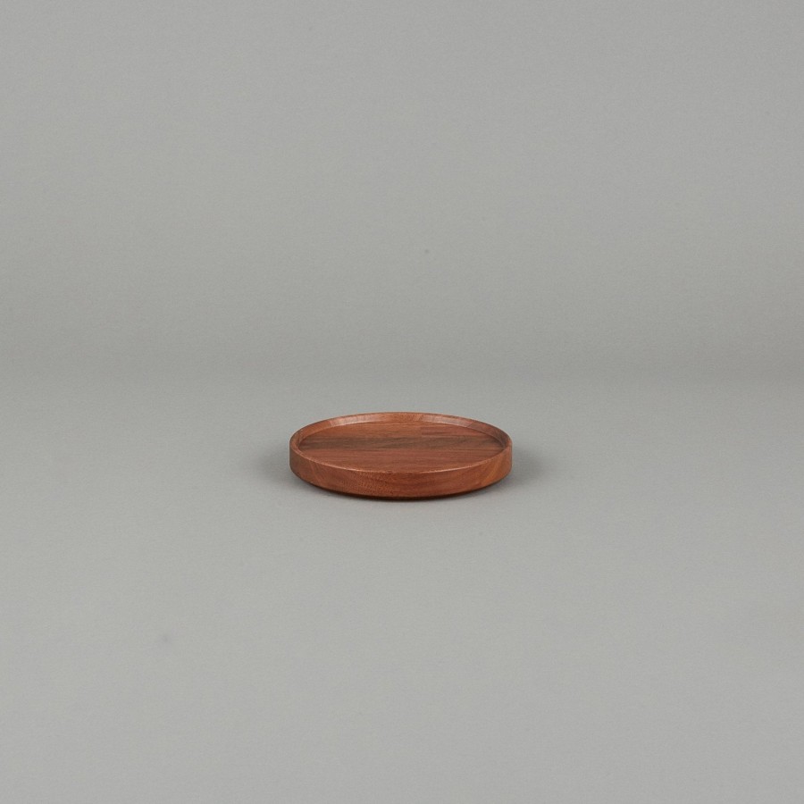 Hasami Porcelain SAIKAI (Hasami) | Hpwn023 - Tray / Lid Walnut O 5.5/8"