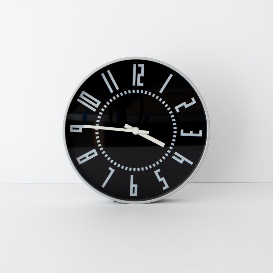 Living AC GEAR | Lemnos Eki Sapporo Station Wall Clock [Til16-01 Bk]