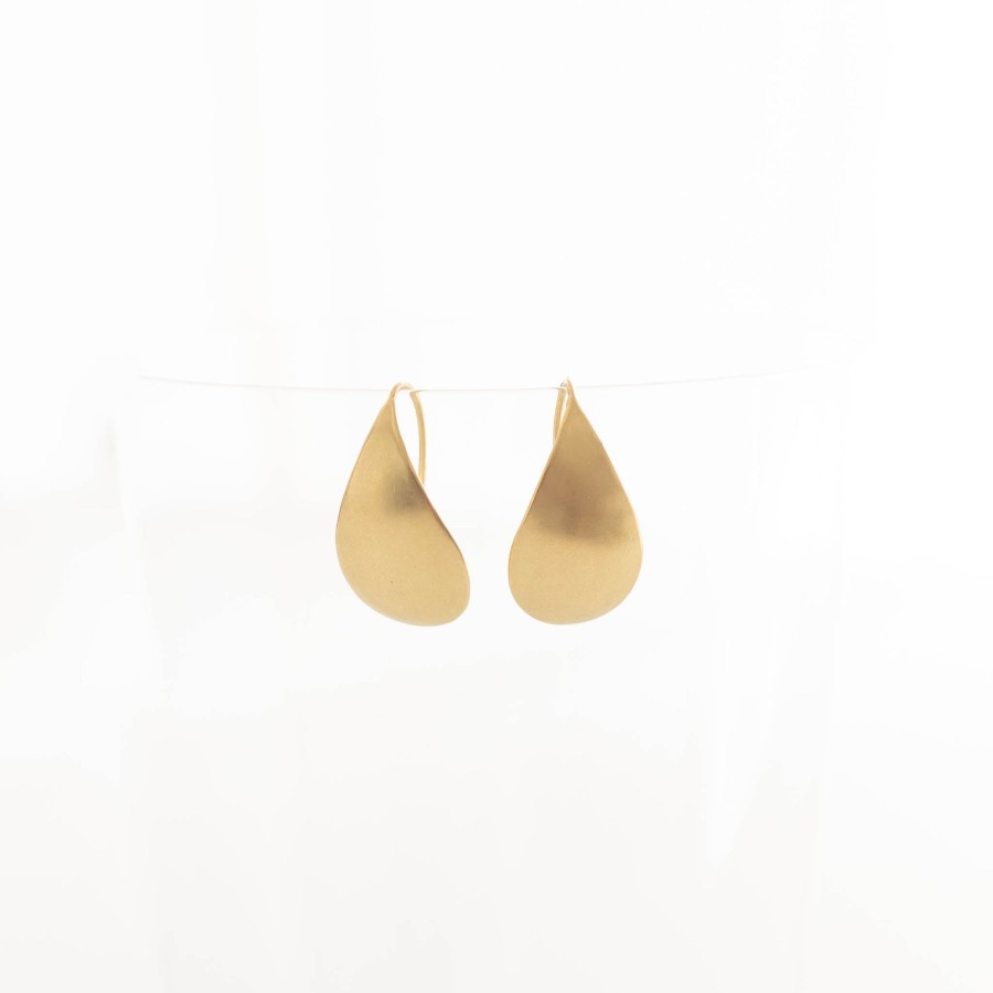 Accessories Black Barc | Black Barc Noki Earrings In 18K Yellow Gold