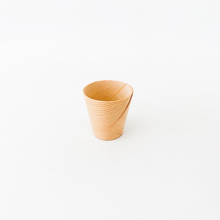 Kitchen & Dining TORTOISE-yellow paper Kurikyu | Kurikyu Wappa Sake Cup L