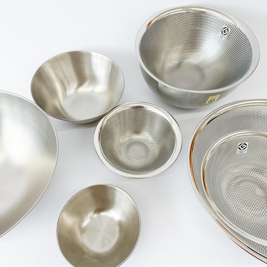 Kitchen & Dining SAIKAI (Others) | Sori Yanagi Stainless Strainers And Bowls