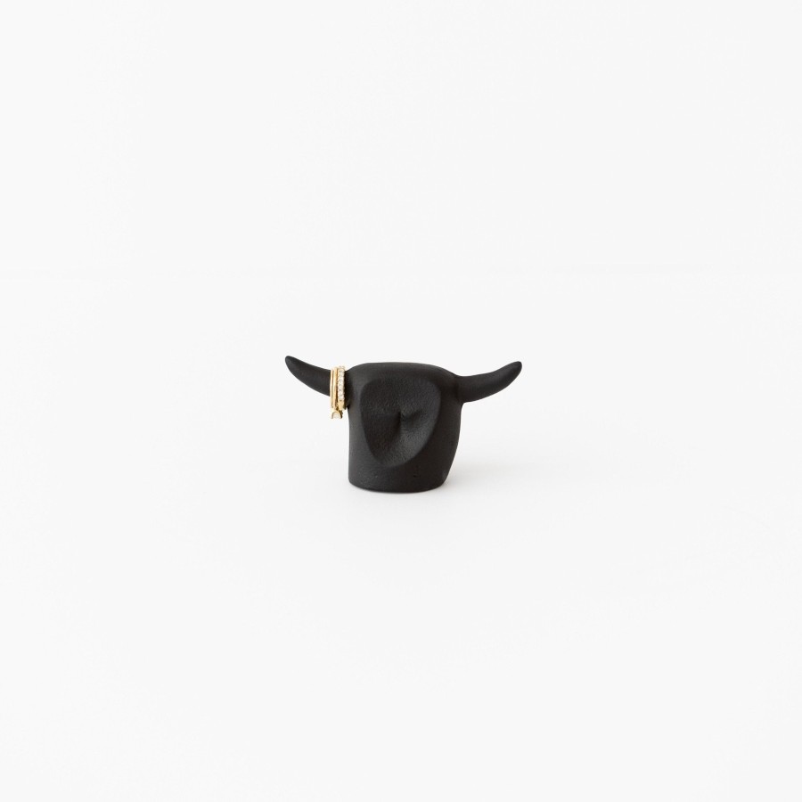 Living SAIKAI (Others) | Iron Bull Ring Holder & Paperweight [Ts764]