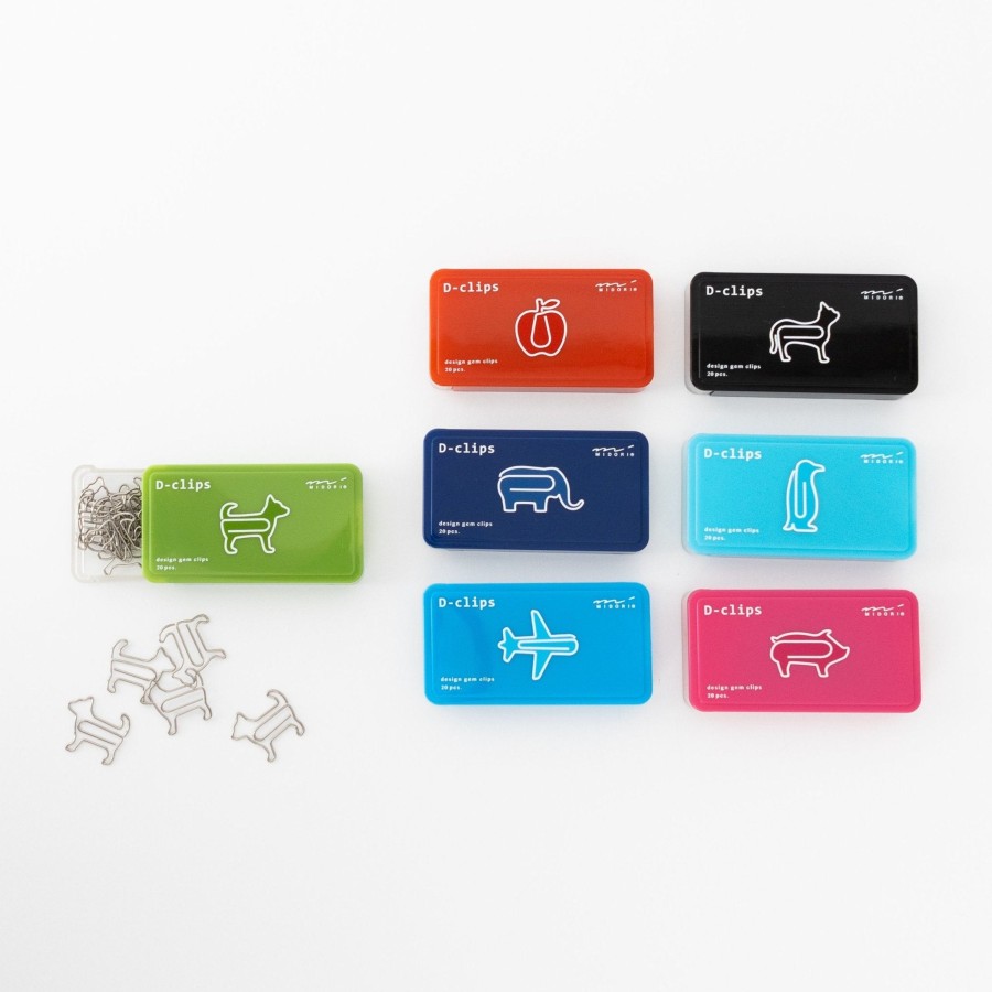 Living JP TRADING | Midori D-Clips Paper Clips