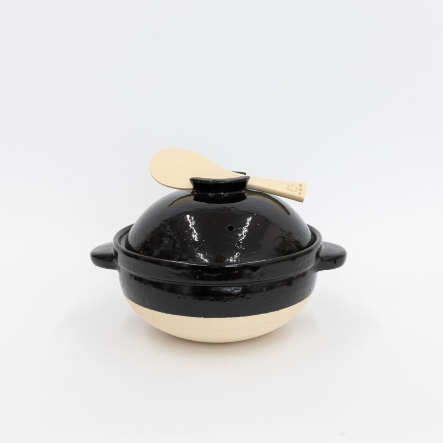 Kitchen & Dining SAIKAI (Others) | Kamado-San Rice Cooker Donabe Black - 3 Go