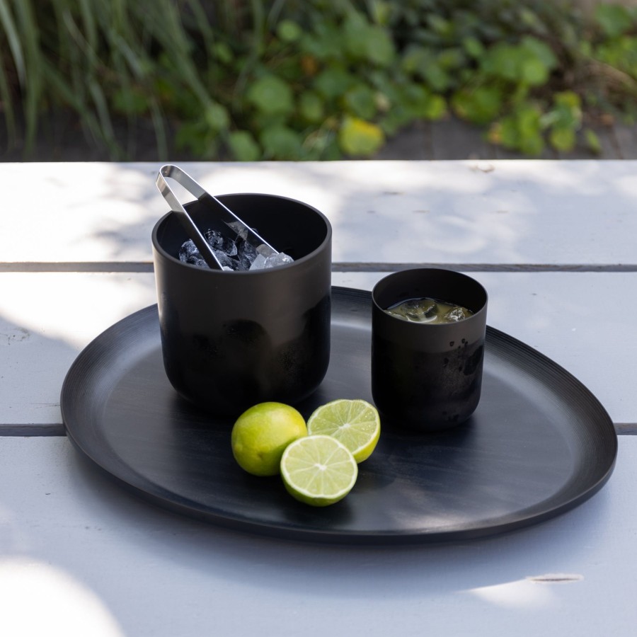 Kitchen & Dining Sugahara USA Southern Coast International | Sugahara Matte Black U Shape Tumbler