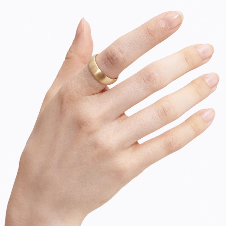 Accessories Tortoise-Shihara | Shihara Oval Ring 60