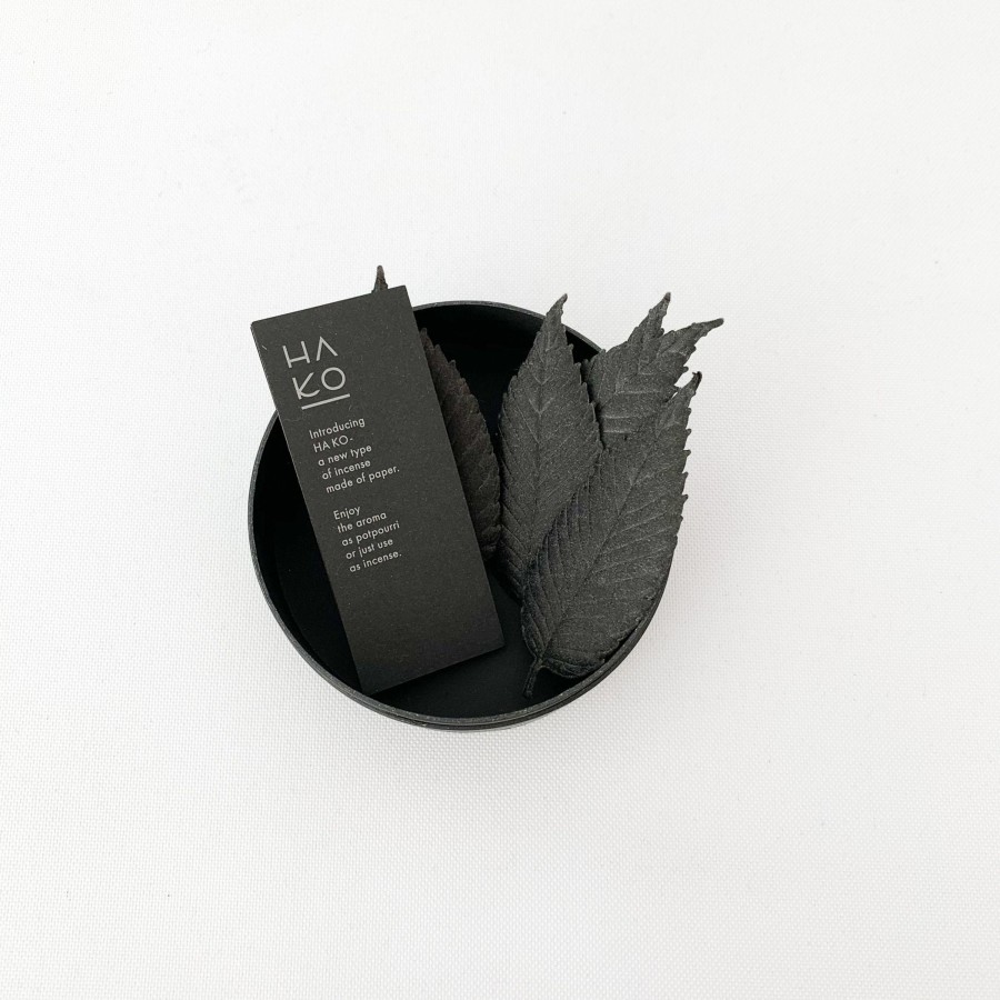 Bath MORIHATA International Ltd. Co. | Ha Ko Paper Incenses - Black