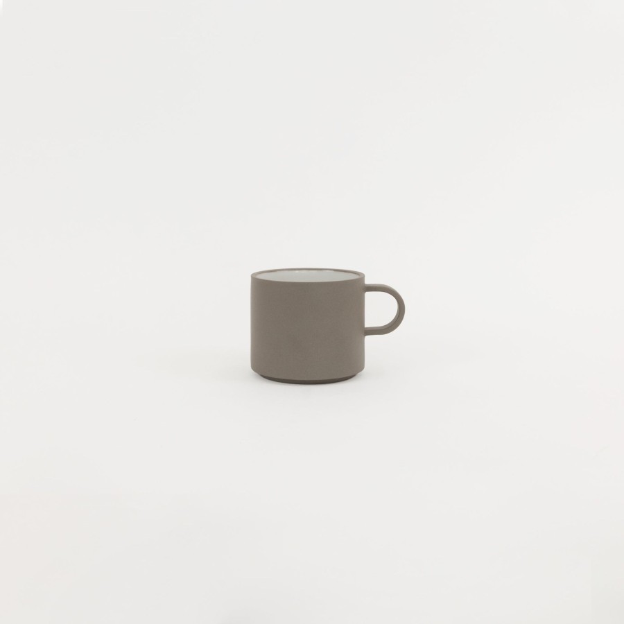 Hasami Porcelain SAIKAI (Hasami) | Haw119 - Mug Ash White Small O 3.3/8"