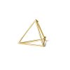 Accessories Tortoise-Shihara | Shihara Triangle Earring 20