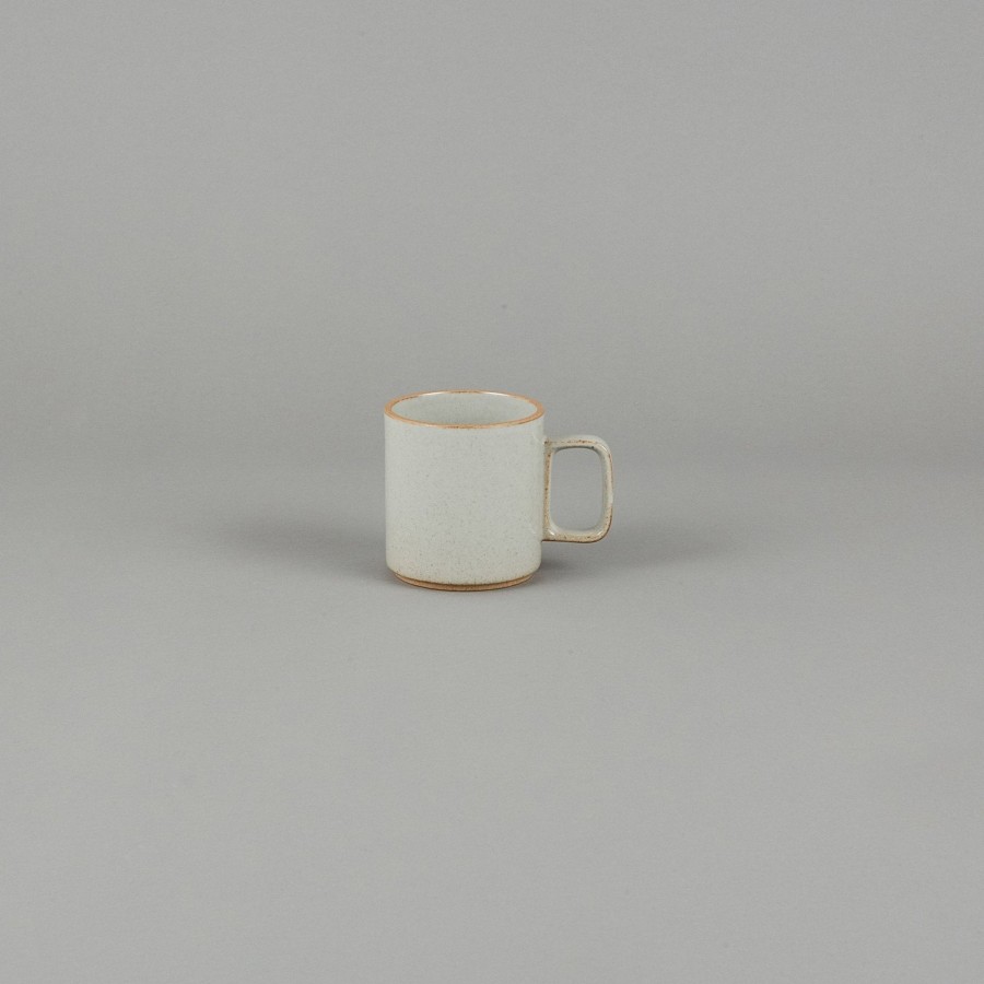 Hasami Porcelain SAIKAI (Hasami) | Hpm020 - Mug Gloss Gray Medium O 3.3/8"