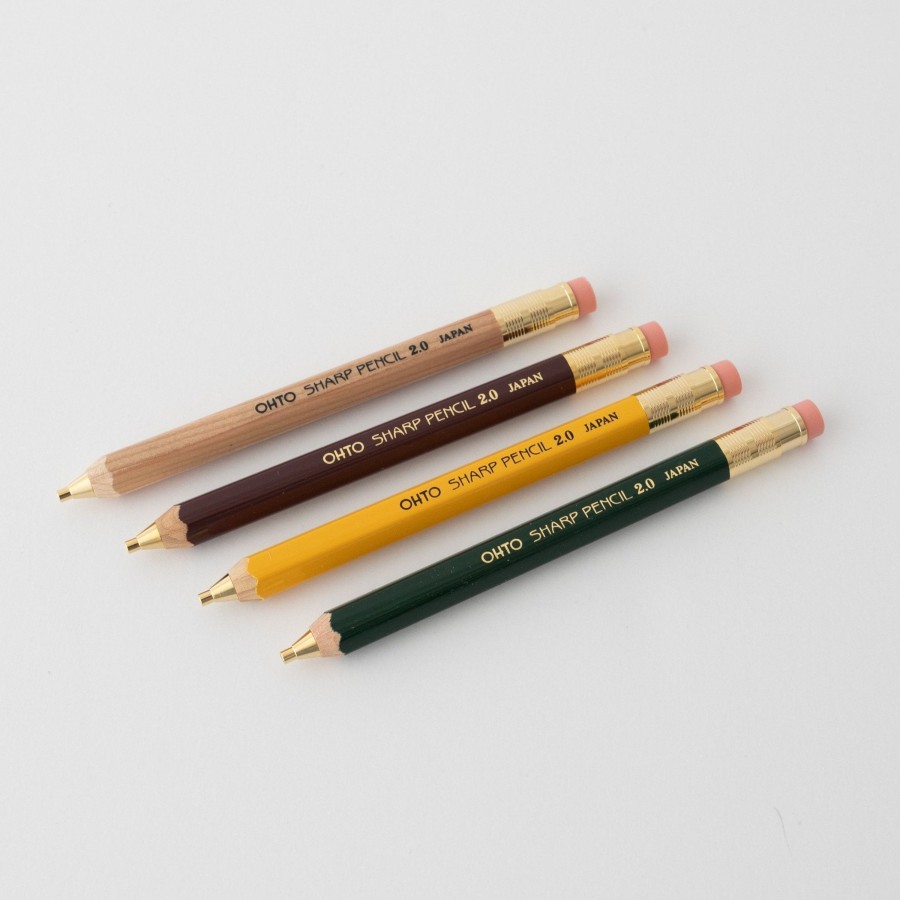 Living JP TRADING | Ohto Wooden Mechanical Pencil 2.0Mm