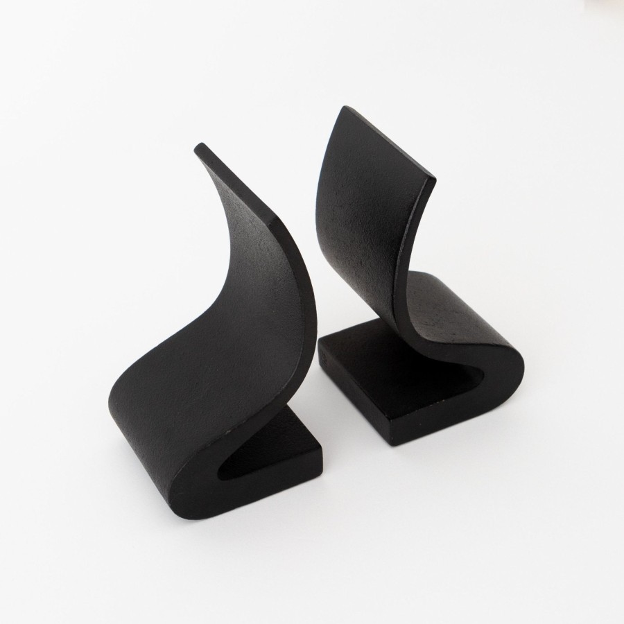 Living SAIKAI (Others) | Ogasawara Wave Cast Iron Bookends