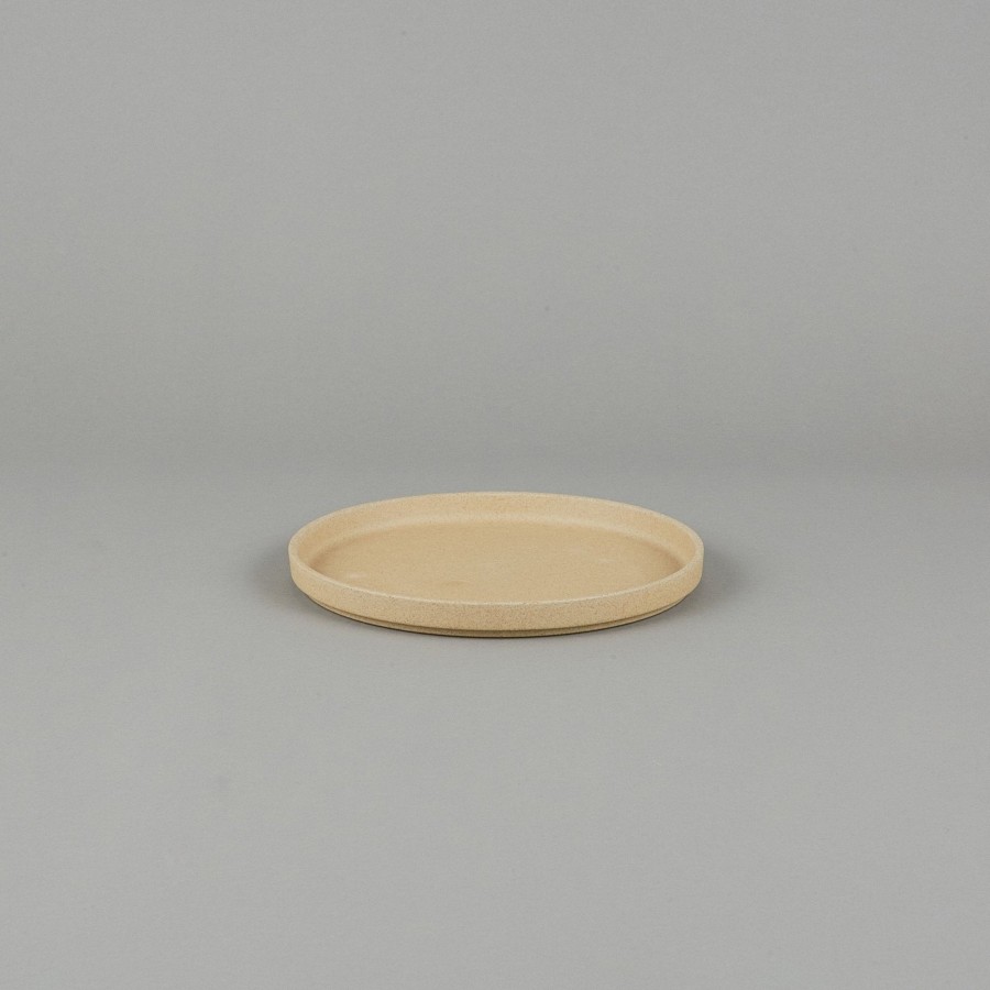 Hasami Porcelain SAIKAI (Hasami) | Hp004 - Plate / Lid Natural O 8.5/8"