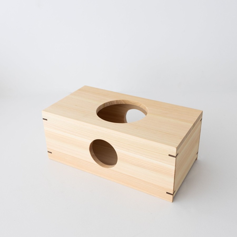 Living SAIKAI (Others) | Hinoki Moon Tissue Box Cover